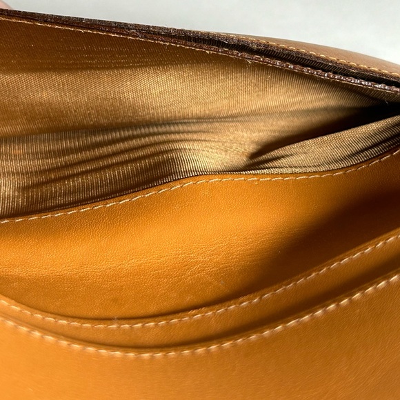 Vintage Celine Macadam Triomphe Light Beige Long Wallet - Picture 7 of 14